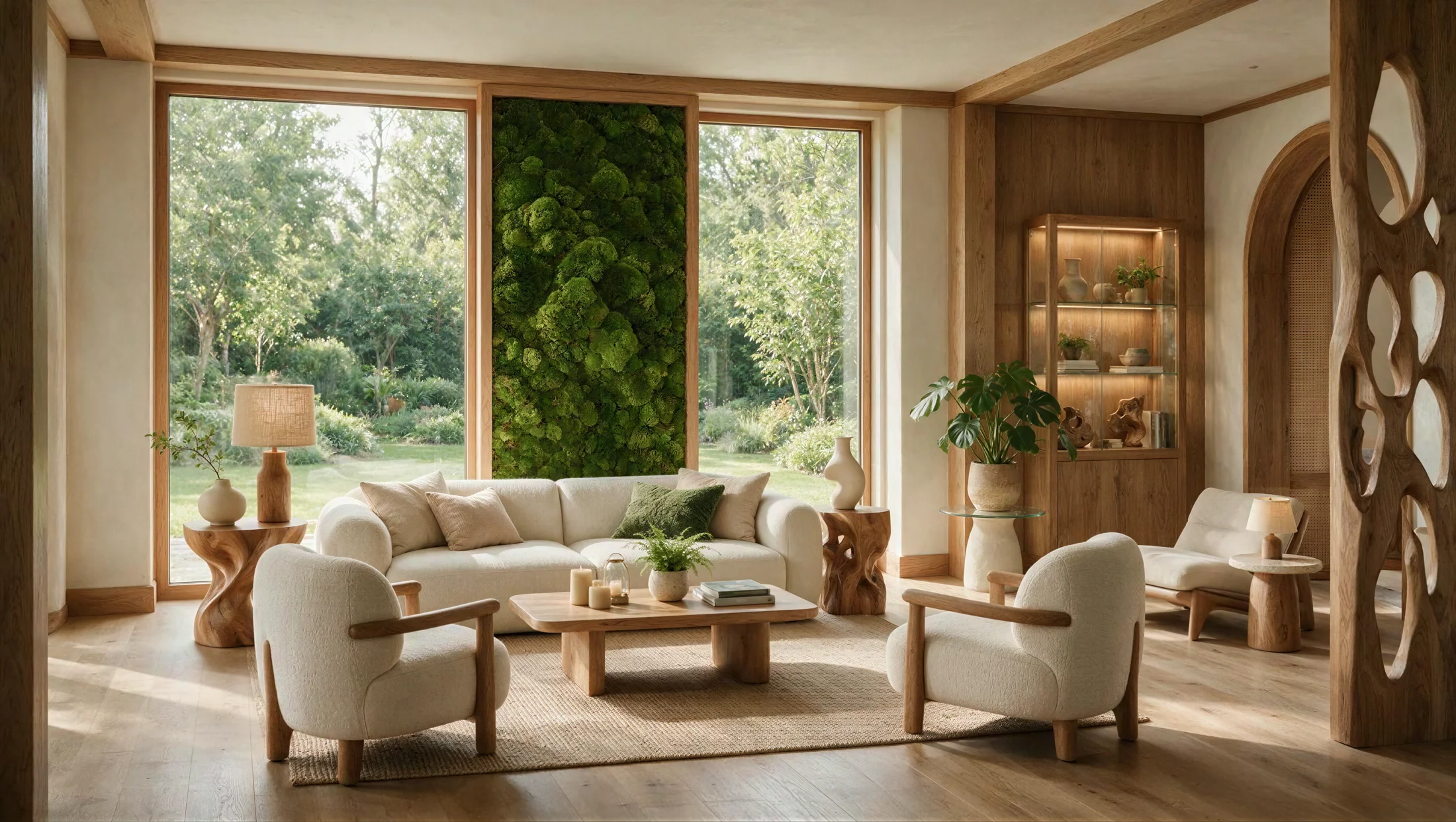 Warm completed room after the HOUSELOOM renovation concept